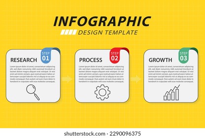 Timeline Creator infographic template. 3 Step timeline journey, calendar Flat simple infographics design template. presentation graph. Business concept with 3 options, vector illustration.
