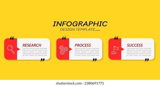 Timeline Creator infographic template. 3 Step timeline journey, calendar Flat simple infographics design template. presentation graph. Business concept with 3 options, vector illustration.