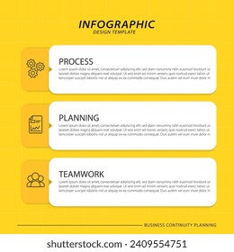 Timeline Creator infographic template. 3 Step timeline journey, calendar Flat simple infographics design template. presentation graph. Business concept with 3 options, vector illustration.