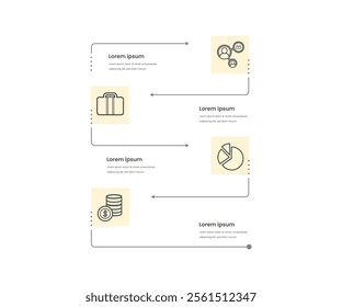 Timeline Creator infographic template. 5 Step timeline journey, calendar Flat simple infographics design template. presentation graph. Business concept with 5 options, gantt vector illustration.