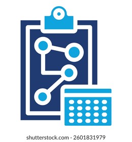 Timeline Icon Element For Design