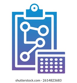 Timeline Icon Element For Design