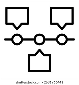 Elemento De Ícone Da Linha Do Tempo Para Design
