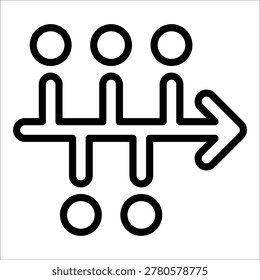 Timeline Icon Element For Design