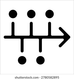 Timeline Icon Element For Design