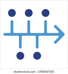 Timeline Icon Element For Design