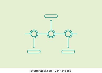 Timeline icon. icon related to UI elements. suitable for web site, app, user interfaces,element, printable etc. line icon style. simple vector design editable