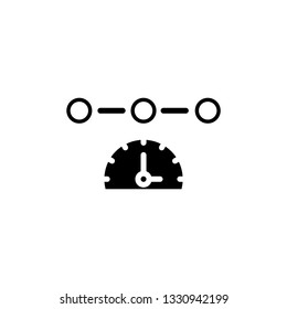 Timeline Icon, vector