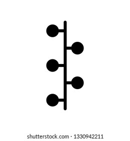 Timeline Icon, vector