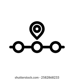 Timeline Icon Vector Symbol Design Illustration