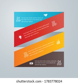 Timeline info graphics design vector and marketing icons can be used for workflow layout, diagram, annual report, web design. Business concept.