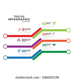 Timeline Infographic Business