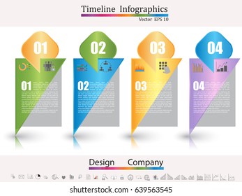 Timeline infographic,  business style timeline banner, web design,timeline infographics,cyber security concept,icon set
