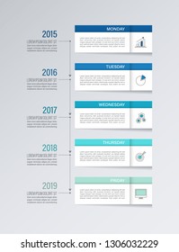 Timeline Infographic Design.