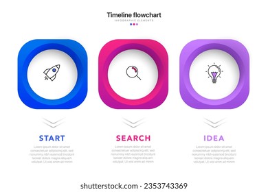 Timeline infographic design with 6 options or steps. Infographics for business concept. Can be used for presentations workflow layout, banner, process, diagram, flow chart, info graph, annual report.