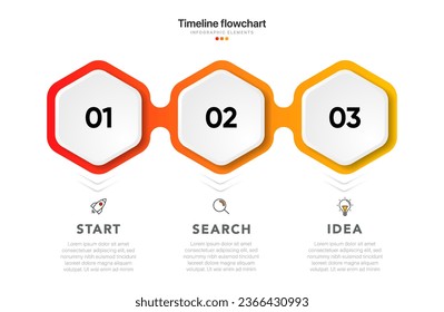 Timeline infographic design with 6 options or steps. Infographics for business concept. Can be used for presentations workflow layout, banner, process, diagram, flow chart, info graph, annual report.