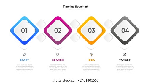 Timeline infographic design with 6 options or steps. Infographics for business concept. Can be used for presentations workflow layout, banner, process