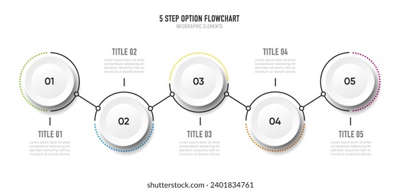 Timeline infographic design with 6 options or steps. Infographics for business concept. Can be used for presentations workflow layout, banner, process