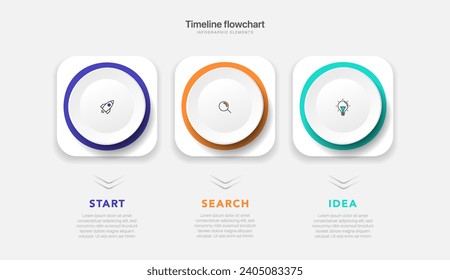 Timeline infographic design with 6 options or steps. Infographics for business concept. Can be used for presentations workflow layout, banner, process