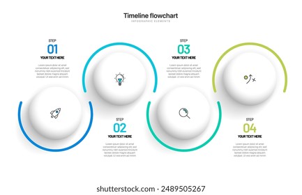 Timeline infographic design with 6 options or steps. Infographics for business concept. Can be used for presentations workflow layout, banner, process, diagram, flow chart, info graph, annual report.