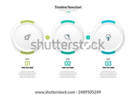 Timeline infographic design with 6 options or steps. Infographics for business concept. Can be used for presentations workflow layout, banner, process, diagram, flow chart, info graph, annual report.