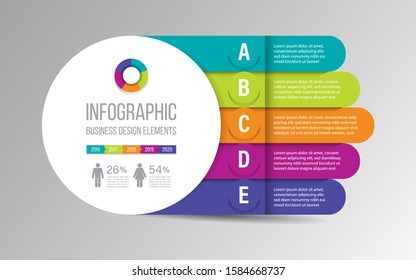 Timeline infographic design for diagrams, workflow, charts..