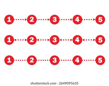 Timeline infographic design element and number options. Business concept with 5 steps. Can be used for workflow layout, diagram, annual report, web design. Vector business template for presentation.