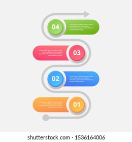 Timeline infographic design elements. Modern infographic design
