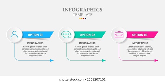Timeline infographic design with icons and step process for business template.