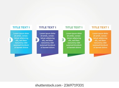 Timeline infographic design with options 4 elements scheme, diagram templates.