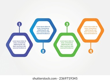 Timeline infographic design with options 4 elements scheme, diagram templates.