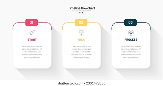 Timeline infographic design with options or steps. Infographics for business concept. Can be used for presentations workflow layout, banner, process, diagram, flow chart, info graph, annual report.