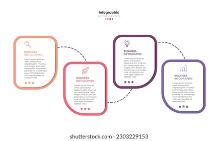 Timeline infographic design with options or steps. Infographics for business concept. Can be used for presentations workflow layout, banner, process, diagram, flow chart, info graph, annual report.