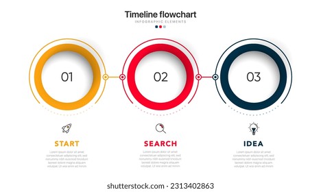 Timeline infographic design with options or steps. Infographics for business concept. Can be used for presentations workflow layout, banner, process, diagram, flow chart, info graph, annual report.