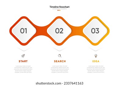 Timeline infographic design with options or steps. Infographics for business concept. Can be used for presentations workflow layout, banner, process, diagram, flow chart, info graph, annual report.