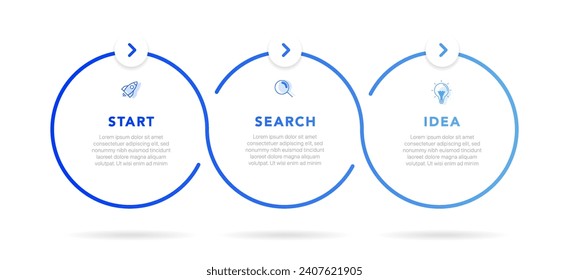 Timeline infographic design with  options or steps. Infographics for business concept. Can be used for presentations workflow layout, banner, process