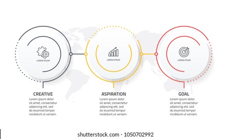 Timeline infographic design vector and marketing icons.Can be used for workflow layout, diagram, annual report, web design or presentation.Business concept with 3 options.Vector eps10 illustration.