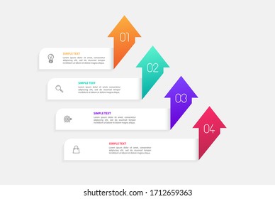 Timeline infographic design vector and marketing icons can be used for workflow layout, diagram, annual report. Vector infographics timeline design template with 3D paper label.