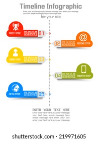 TIMELINE INFOGRAPHIC NEW STYLE 4