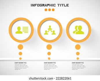 Infografía de la línea de tiempo. vector