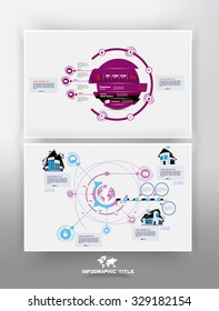 Timeline Infographic, Vector design template