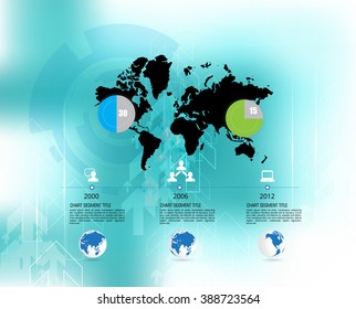 Infografía de la línea de tiempo. Plantilla de diseño de vectores.