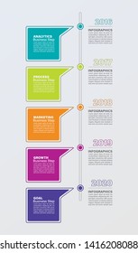 Timeline infographic vector for diagrams, graphs and presentation banners.