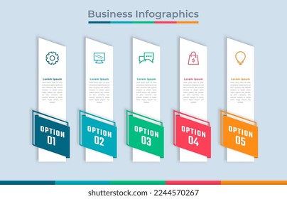 Timeline Infographics Business Data Visualization Process Chart. Abstract Diagram Graph with Steps, Options