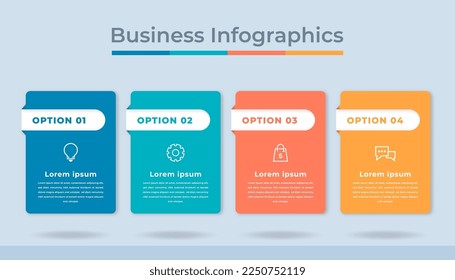 Timeline Infographics Business Data Visualization Process Chart. Abstract Diagram Graph with Steps, Options