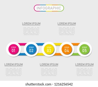 Timeline infographics design