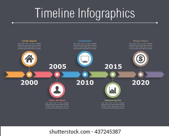 5,563 Calendar timeline infographic Images, Stock Photos & Vectors ...