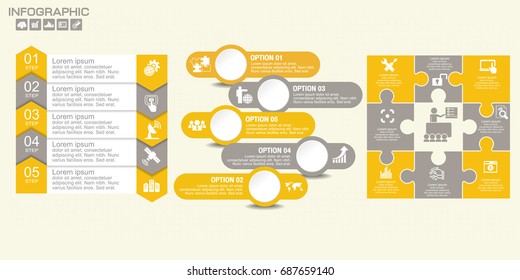 Timeline infographics design template with arrow and  options, process diagram, vector eps10 illustration