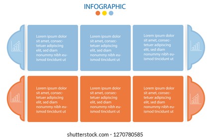 Timeline infographics design template. Can be used for workflow layout, diagram, annual report, web design. Business concept steps or processes on white background, Vector eps10