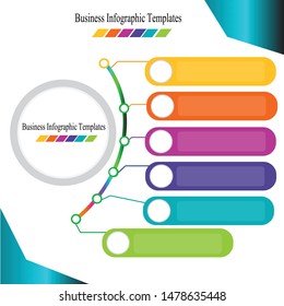 Timeline infographics design vector andweb design. Business concept 
